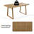 Pasiak 4 - Person Acacia Solid Wood Patio Dining Set Rectangular Table with Cushions Included-656817546