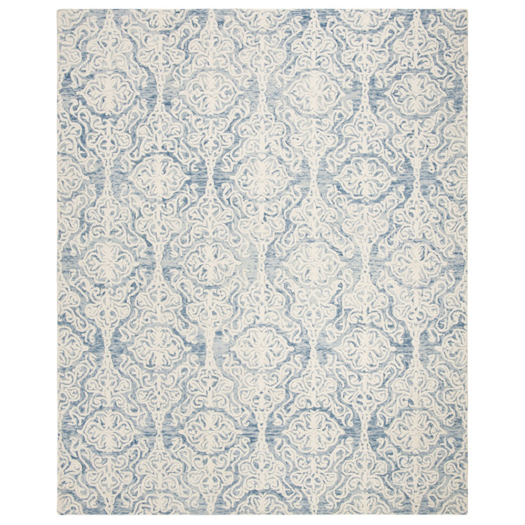Davyan Hand Tufted Wool Ikat Rug