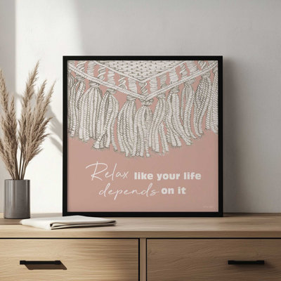 Relax by Cindy Jacobs Art Print