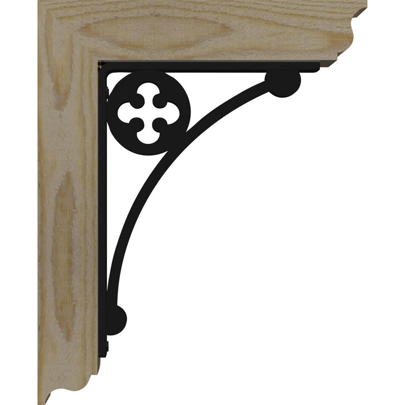 Crawley Traditional Traditional Ironcrest, 14"H x 11 1/2"D, Sapin Douglas de l 4 po x T 2 po (sciage brut)