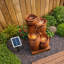 Teamson Home 4-Tier Outdoor Solar Cascade Water Fountain with LED Lights-1424088568