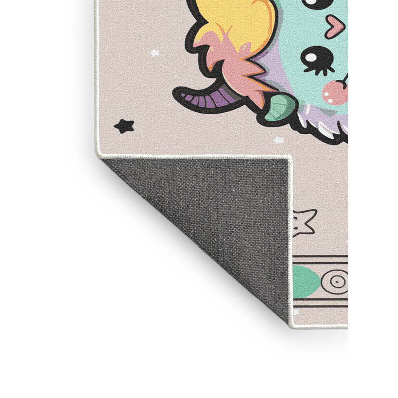 Tapis de vacances d'Halloween The Holiday Aisle®, Rectangle 6 pi x 9 pi