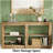 Side Table,Console Table,3-Tier Entryway Table