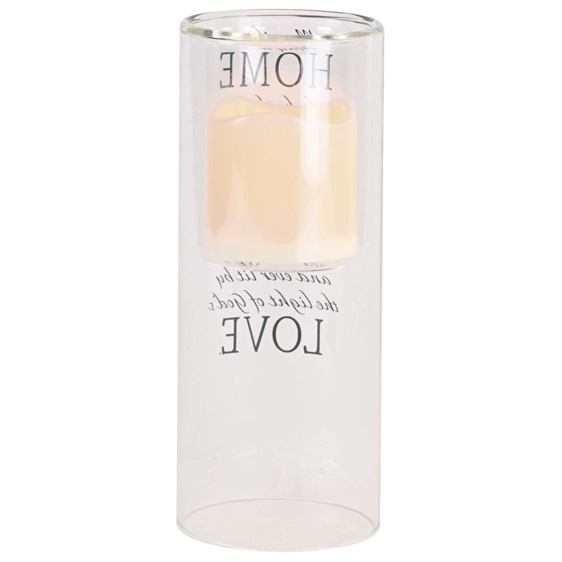 Candleholder May This Home Be Built 10In