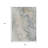3' X 5' Beige Khaki And Gray Abstract Washable Indoor Outdoor Area Rug