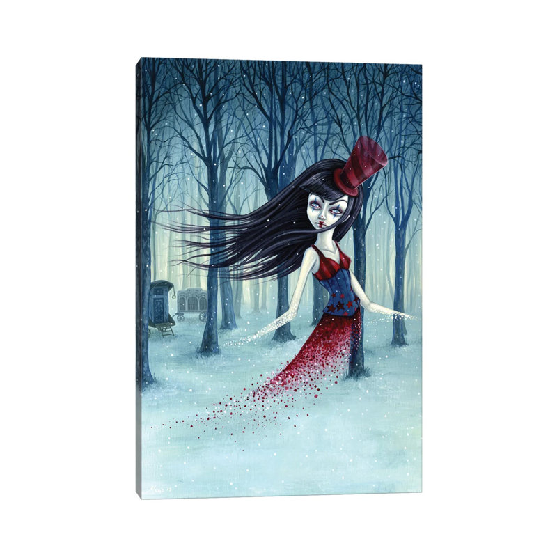 Eternal Winter Circus by Megan Majewski - Wrapped Canvas Print, 20.32 cm H x 30.48 cm W