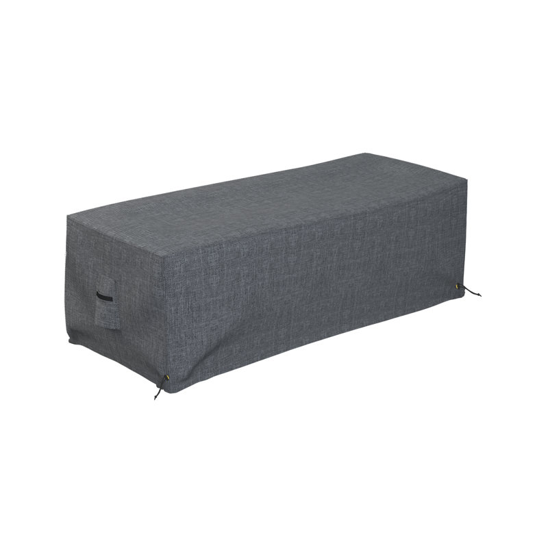 Couvre-foyer d'extérieur rectangulaire robuste et polyvalent, couverture de patio imperméable durable et résistante aux rayons UV en plusieurs tailles convenant à LAUREAN Ariège Belle
