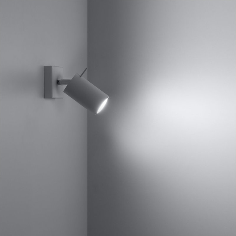 Plastic Spotlight, White