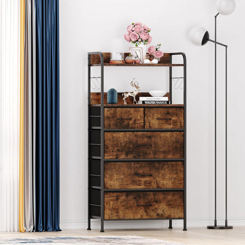 Mugisha Accent Cabinet, Brown