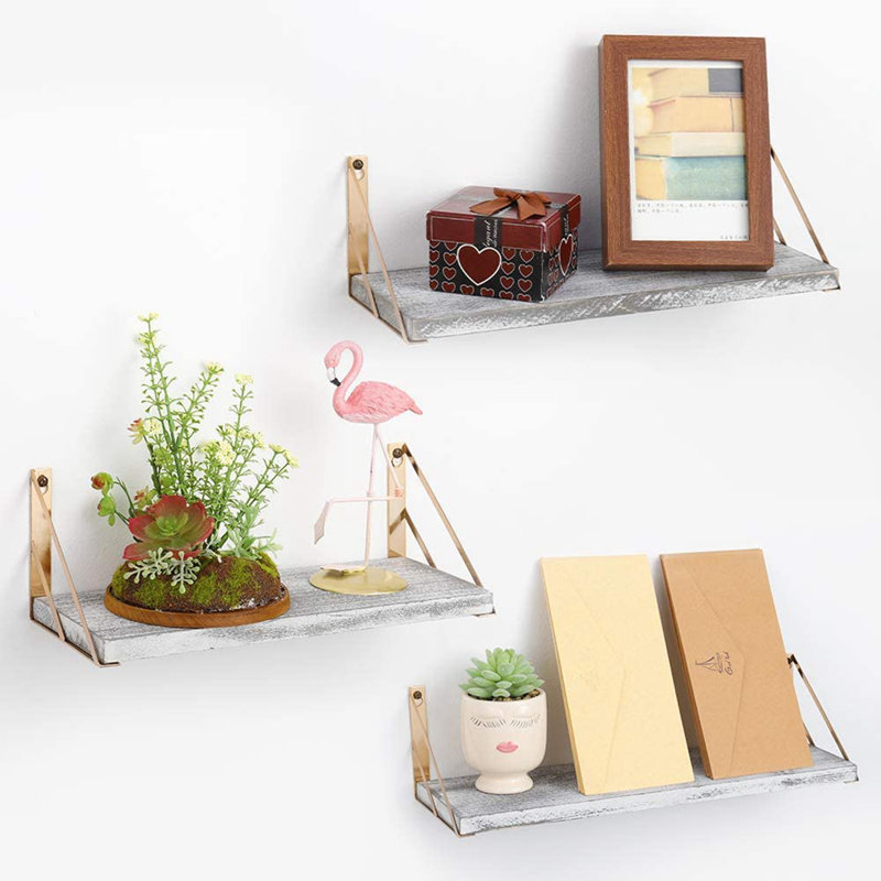 Latoyna 3 Piece Floating Shelf