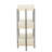 Dakota 39.5'' Solid Wood Top Console Table