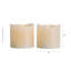 Pilier de cire Pfaltzgraff, ensemble de 2 à 3 x 3 pouces-114791268