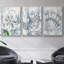 " Beach Shell Fresco I " 3 - Pieces-97757472-97757475