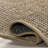Meara Geometric Striped Seagrass Area Rug-891463355