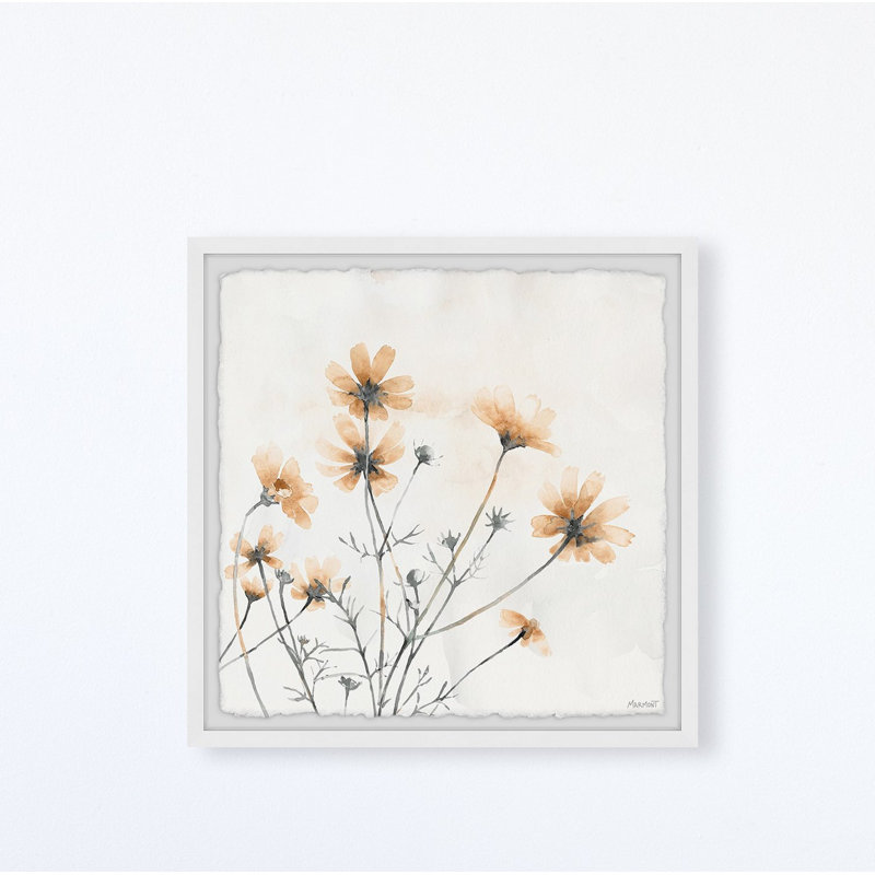 Yellow Daisies - Single Picture Frame Painting, 81cm H x 81cm W x 3.81cm D