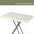 Baldwin 30'' Rectangular Adjustable Personal Folding Table