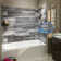 Palisade 25.6 in. x 14.8 in. Tile Shower and Tub Surround Kit in Prado Granite