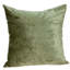 Coussin décoratif carré en mélange de coton olive 20 po Sphene Olive-1836745799-1836745821-1836745793