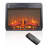 23 Inch Electric Fireplace Insert, Ultra Thin Heater With Log Set & Realistic Flame, Remote Control With Timer, Overheating Protection-142554847