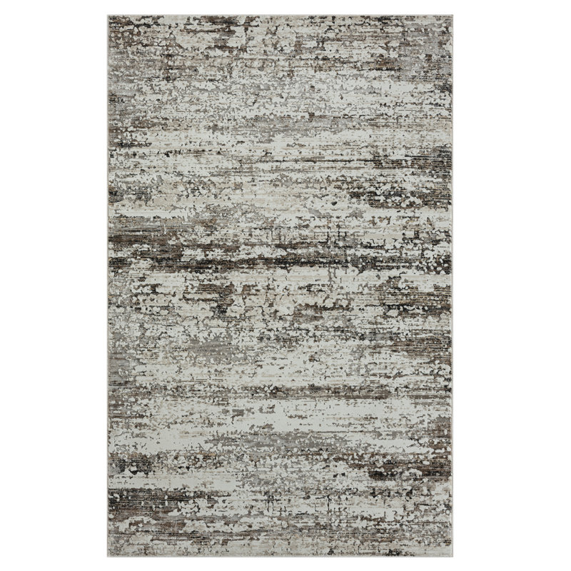 Dark Gray Rug, Rectangle 6' x 9'