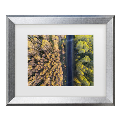 Mei Xu  Divide Matted Framed Art
