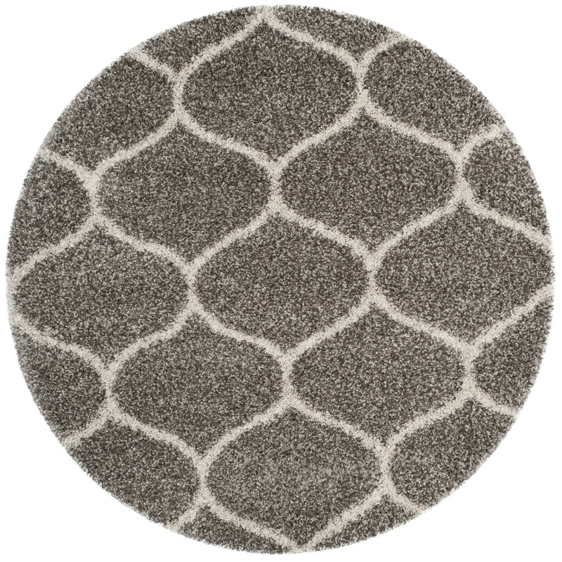 Girault Geometric Area Rug, Round 213 cm