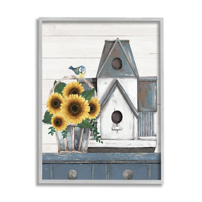 Nature morte au pavillon de campagne Country Counter Birdhouse - impression