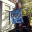 Caniche en polyester à 2 côtés 40 x 28 po standard welcome drapeau maison-957492982