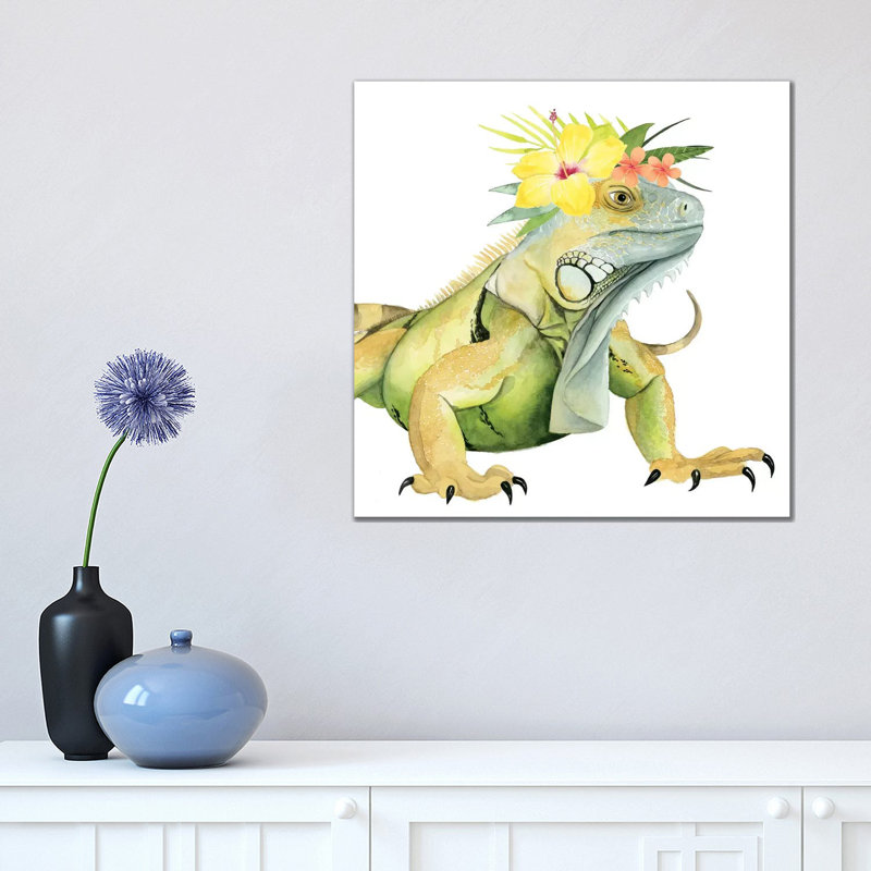 Tropical Halo IV by Grace Popp - Wrapped Canvas Print, 45.72 cm H x 45.72 cm W x 1.91 cm D