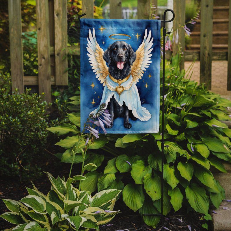 Drapeau de jardin mon ange Retriever bouclé