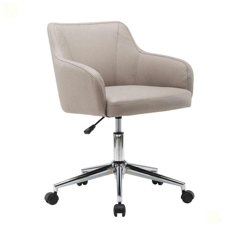 Chaise de bureau Comfy And Classy, beige