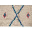 Tapis oriental géométrique marocain noué à la main 4 x 7