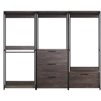 Walk-In Closet: Powder Coated Frame, Water Surface Closet With Resistance And Spacious Design