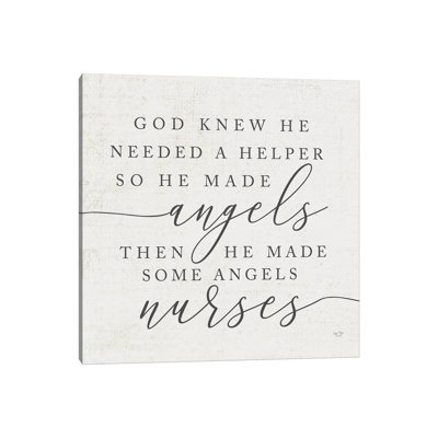 " God Made Angel Nurses "