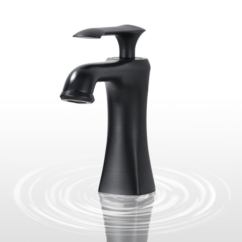Yearby Single-handle Bathroom Faucet, Black