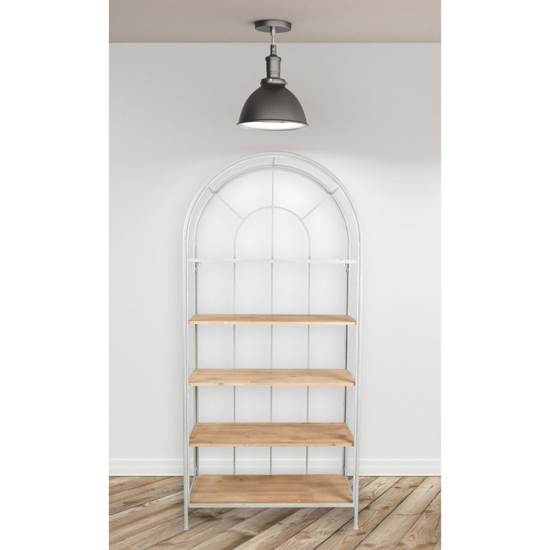 Bibliothèques standard en acier inoxydable 37 "Saito, Gris