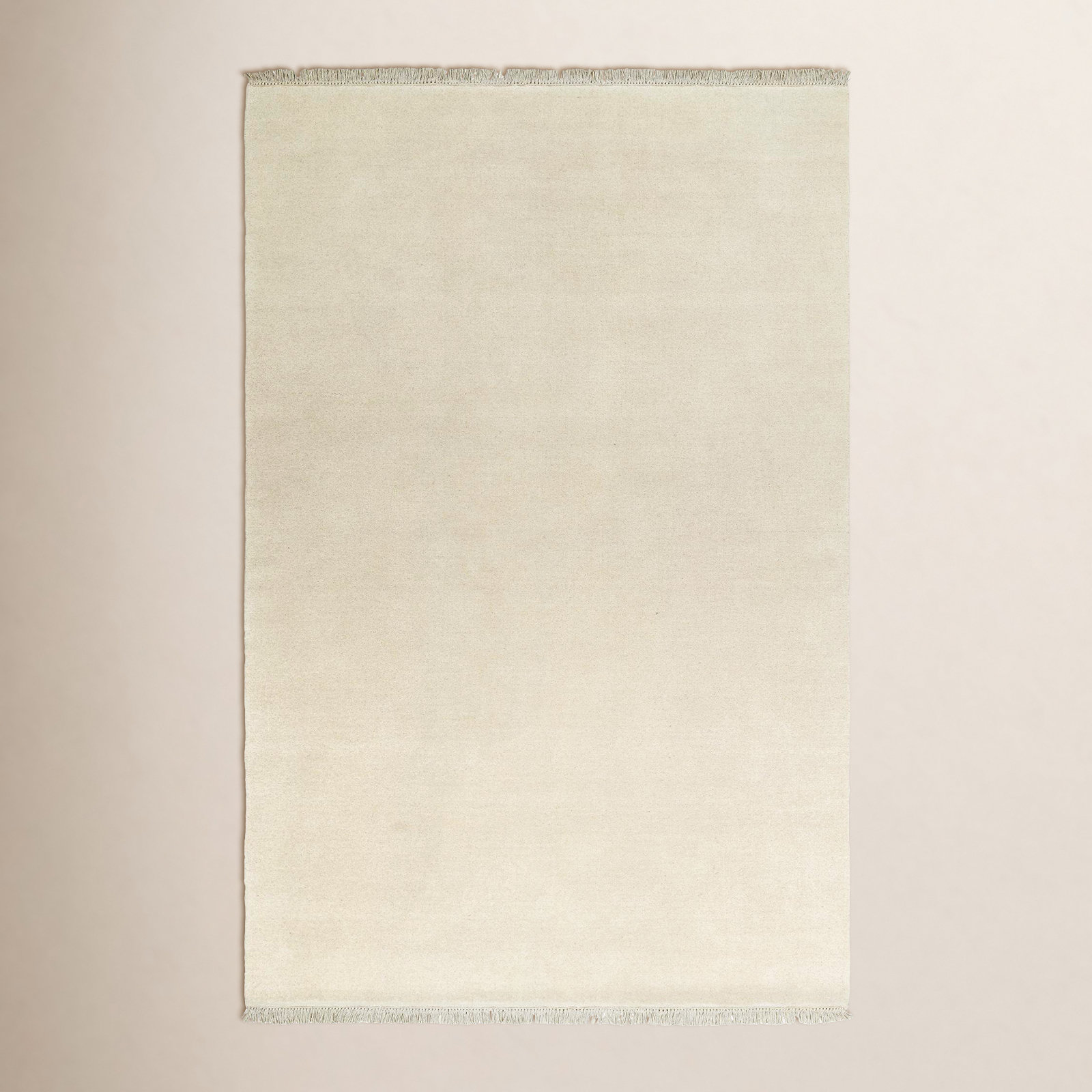 Clio Hand-Loomed Gray Wool Rug, Rectangle 10' x 14'