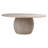 Bloxom Pine Round Unfinished Solid Wood Dining Table