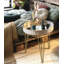 Cedillo Glass Top End Table
