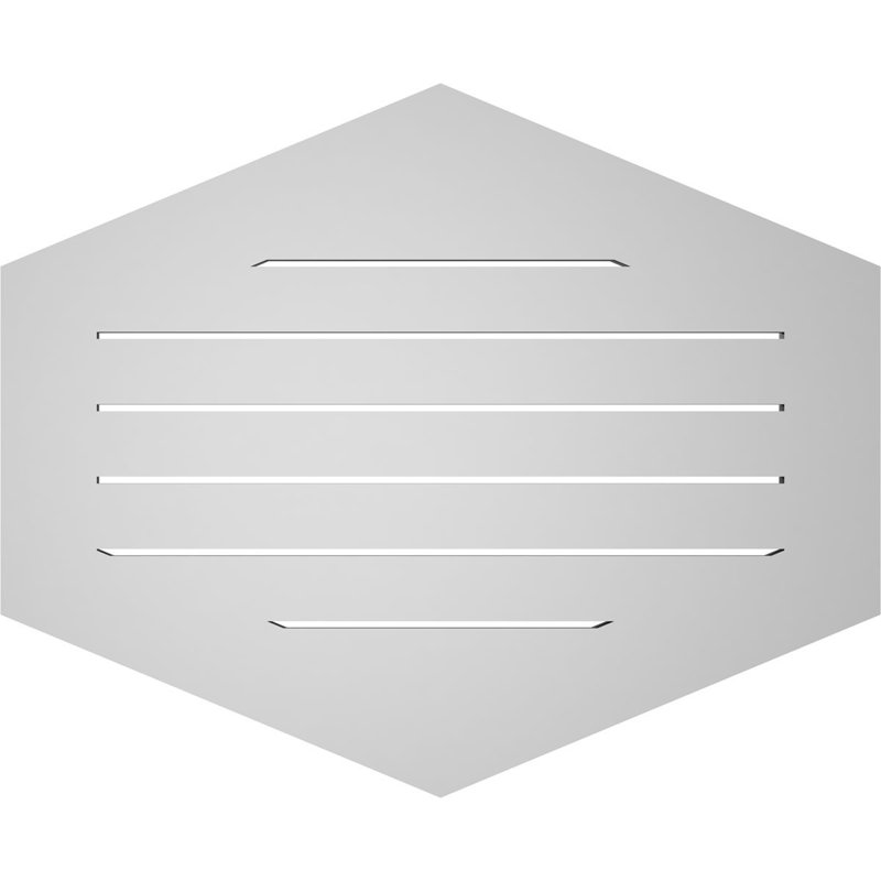 Pente verticale verticale en uréthane 5 pi, H 1 po x l 32 po x L 26 po