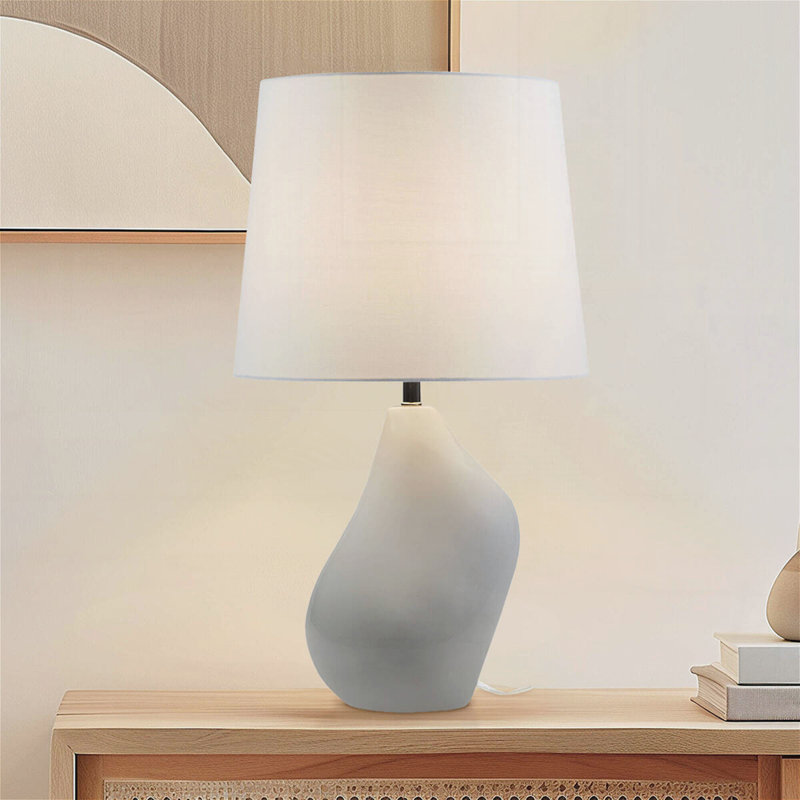 Lampe de table asymétrique en céramique