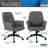 Modern Upholstered Tufted Office Chair With Arms