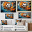 Soccer Ball Kaleidoscope I - Sports Canvas Art Print-898219523-898219647