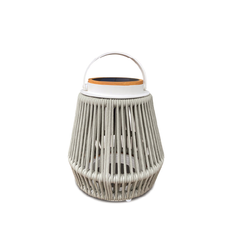 27-Bulb Solar Powered Outdoor Lantern, 29.5" H x 27.5" W x 27.5" D