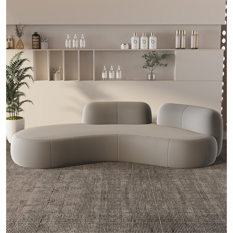 Canapé Haely, H 27,5 po x l 82,6 po x P 35,4 po, Gris