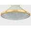 Highclere Flush Mount in Aged Brass and Off-White by Mark D. Sikes-1779793246-1779793245