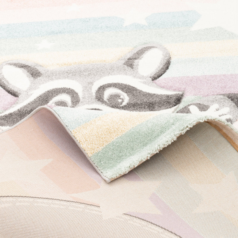 Enora Rectangle Striped Area Rug, Rectangle 80 x 150cm