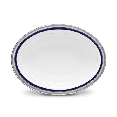 Noritake Crestwood Cobalt Platinum Vegetable Bowl, 9-3/4", 32 oz.