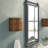 Luyster Steel Flush Mounted Sconce