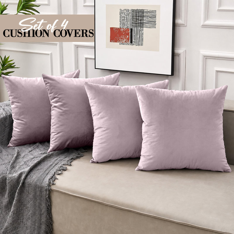 Eva-Sophia Square Scatter Cushion, Pink Rose